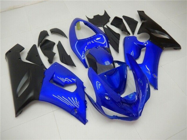 Großhandel ZX6R 2005-2006 Motorrad Verkleidungen - Blau Großhandel ZX6R 2005-2006 Motorrad Verkleidungen - Blau