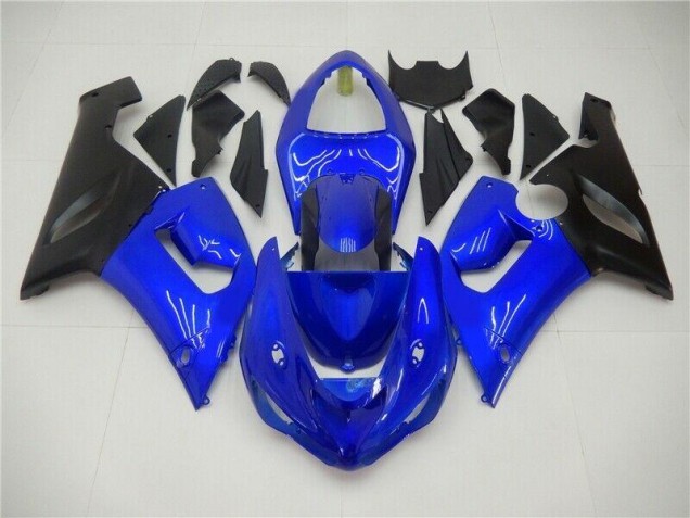 Großhandel ZX6R 2005-2006 Motorrad Verkleidungen - Blau Großhandel ZX6R 2005-2006 Motorrad Verkleidungen - Blau
