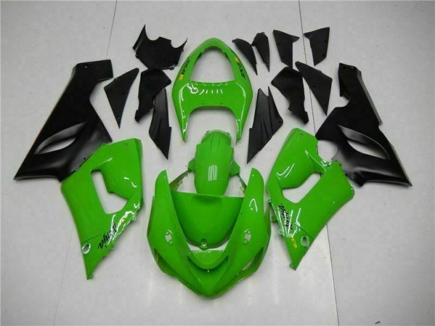 Großhandel ZX6R 2005-2006 Motorrad Vollverkleidung - Grün
