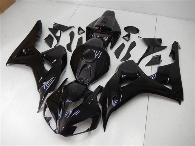 Großhandel CBR 1000 RR 2006-2007 Motorrad Vollverkleidung - Glänzend Schwarz Großhandel CBR 1000 RR 2006-2007 Motorrad Vollverkleidung - Glänzend Schwarz