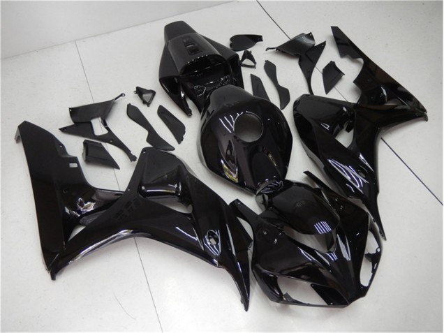 Großhandel CBR 1000 RR 2006-2007 Motorrad Vollverkleidung - Glänzend Schwarz Großhandel CBR 1000 RR 2006-2007 Motorrad Vollverkleidung - Glänzend Schwarz