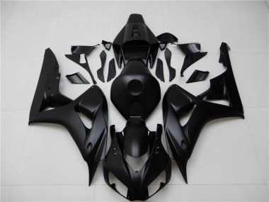 Großhandel CBR 1000 RR 2006-2007 Motorrad Verkleidungen - Matt Schwarz