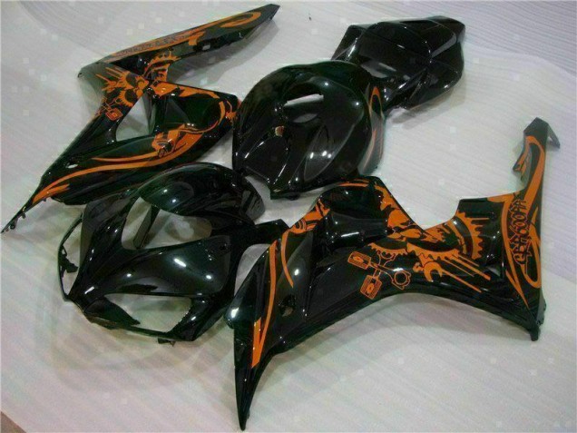 Großhandel CBR 1000 RR 2006-2007 Motorrad Verkleidungen - Braun Schwarz Großhandel CBR 1000 RR 2006-2007 Motorrad Verkleidungen - Braun Schwarz