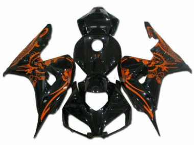 Großhandel CBR 1000 RR 2006-2007 Motorrad Verkleidungen - Braun Schwarz