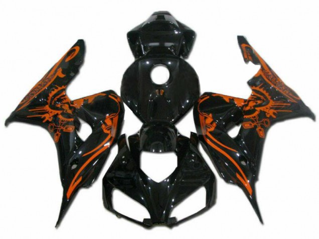 Großhandel CBR 1000 RR 2006-2007 Motorrad Verkleidungen - Braun Schwarz Großhandel CBR 1000 RR 2006-2007 Motorrad Verkleidungen - Braun Schwarz