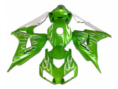 Großhandel CBR 1000 RR 2006-2007 Motorrad Verkleidungen - Grün