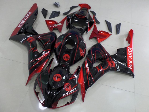 Großhandel CBR 1000 RR 2006-2007 Motorrad Verkleidungen - Schwarzer Bacardi Großhandel CBR 1000 RR 2006-2007 Motorrad Verkleidungen - Schwarzer Bacardi