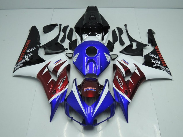 Großhandel CBR 1000 RR 2006-2007 Motorrad Verkleidungen - Burgunderrot und Blau Großhandel CBR 1000 RR 2006-2007 Motorrad Verkleidungen - Burgunderrot und Blau