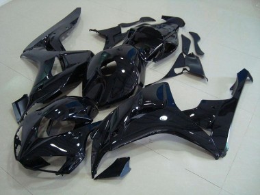 Großhandel CBR 1000 RR 2006-2007 Motorrad Verkleidung - Glänzend Schwarz