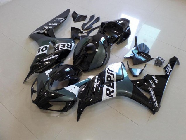 Großhandel CBR 1000 RR 2006-2007 Motorrad Verkleidungen - Grau Schwarz Repsol Großhandel CBR 1000 RR 2006-2007 Motorrad Verkleidungen - Grau Schwarz Repsol