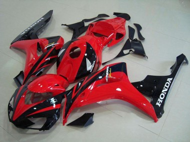 Großhandel CBR 1000 RR 2006-2007 Motorrad Vollverkleidung - Rot Schwarz