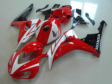 Großhandel CBR 1000 RR 2006-2007 Motorrad Verkleidungen - Rot Weiß