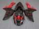 Großhandel ZX10R 2006-2007 Motorrad Verkleidungen - Schwarz Rot Großhandel ZX10R 2006-2007 Motorrad Verkleidungen - Schwarz Rot