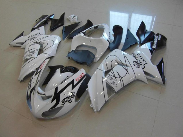 Großhandel ZX10R 2006-2007 Motorrad Verkleidungen - Weiß Corona Großhandel ZX10R 2006-2007 Motorrad Verkleidungen - Weiß Corona