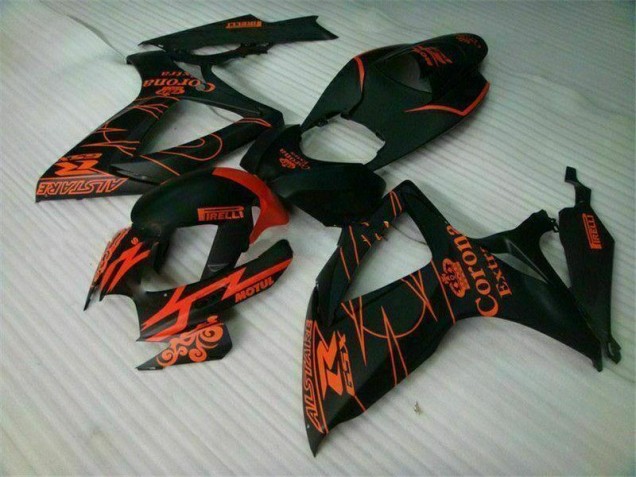 Großhandel GSXR 600 / 750 K6 2006-2007 Motorrad Verkleidungen Komplett Sets - Schwarz Großhandel GSXR 600 / 750 K6 2006-2007 Motorrad Verkleidungen Komplett Sets - Schwarz
