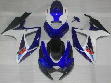 Großhandel GSXR 600 / 750 K6 2006-2007 Motorrad VollVerkleidungen & Plastik - Blau