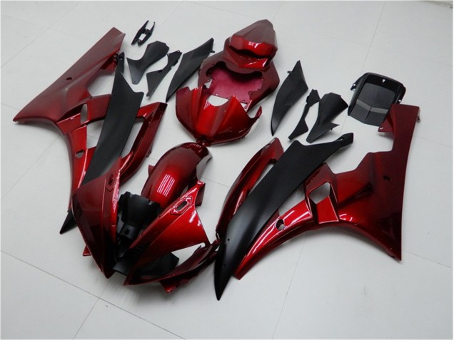 Großhandel R6 2006-2007 Motorrad Verkleidung - Rot Schwarz Großhandel R6 2006-2007 Motorrad Verkleidung - Rot Schwarz
