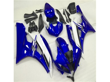 Großhandel R6 2006-2007 Motorrad Verkleidungen & Plastik - Blau Weiß