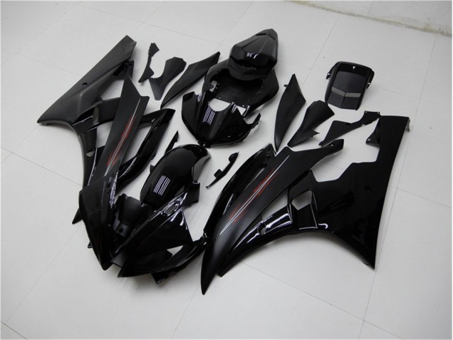 Großhandel R6 2006-2007 Motorrad Verkleidungen - Matt schwarz Glänzend Großhandel R6 2006-2007 Motorrad Verkleidungen - Matt schwarz Glänzend