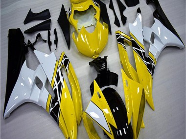 Großhandel R6 2006-2007 Motorrad Verkleidungen - Gelb Weiß Schwarz