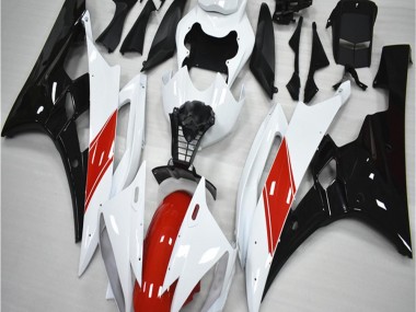 Großhandel R6 2006-2007 Motorrad Verkleidungen - Rot Weiß Schwarz
