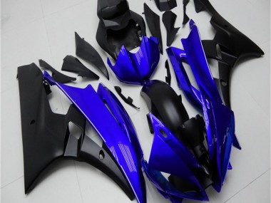 Großhandel R6 2006-2007 Motorrad Verkleidungen Komplett Sets - Blau Schwarz