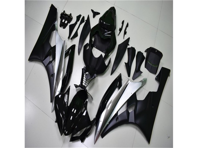 Großhandel R6 2006-2007 Motorrad Verkleidung - Silber Schwarz Großhandel R6 2006-2007 Motorrad Verkleidung - Silber Schwarz