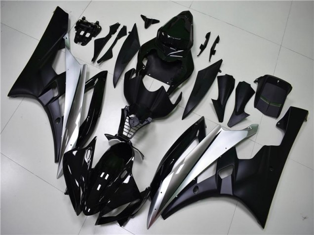 Großhandel R6 2006-2007 Motorrad Verkleidung - Silber Schwarz Großhandel R6 2006-2007 Motorrad Verkleidung - Silber Schwarz