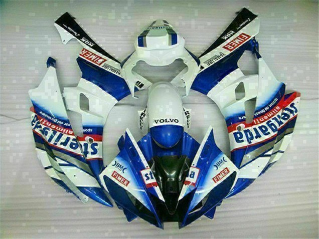 Großhandel R6 2006-2007 Motorrad Verkleidungen - Weiß Blau Großhandel R6 2006-2007 Motorrad Verkleidungen - Weiß Blau