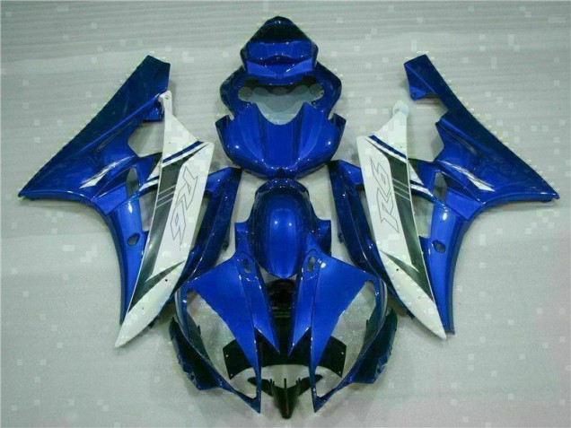Großhandel R6 2006-2007 Motorrad Verkleidungen - Blau Weiß Großhandel R6 2006-2007 Motorrad Verkleidungen - Blau Weiß