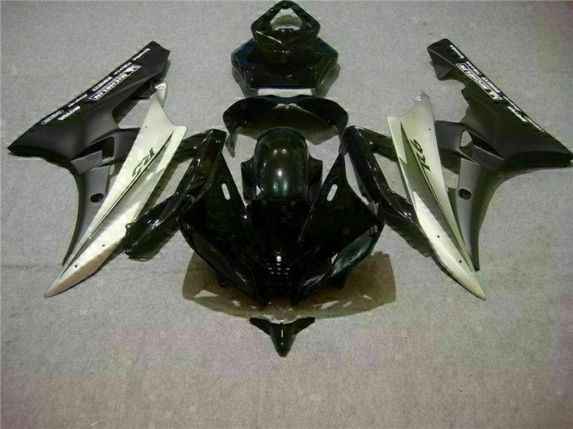 Großhandel R6 2006-2007 Motorrad Vollverkleidung - Silber Schwarz Großhandel R6 2006-2007 Motorrad Vollverkleidung - Silber Schwarz