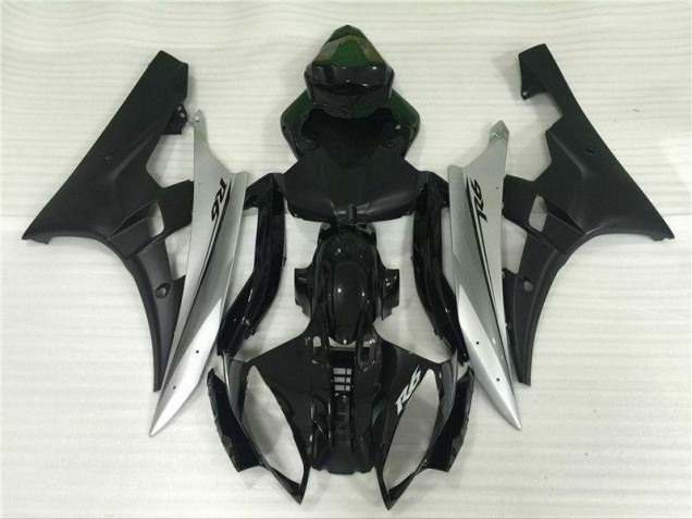 Großhandel R6 2006-2007 Motorrad Verkleidungen & Plastik - Silber Schwarz Großhandel R6 2006-2007 Motorrad Verkleidungen & Plastik - Silber Schwarz