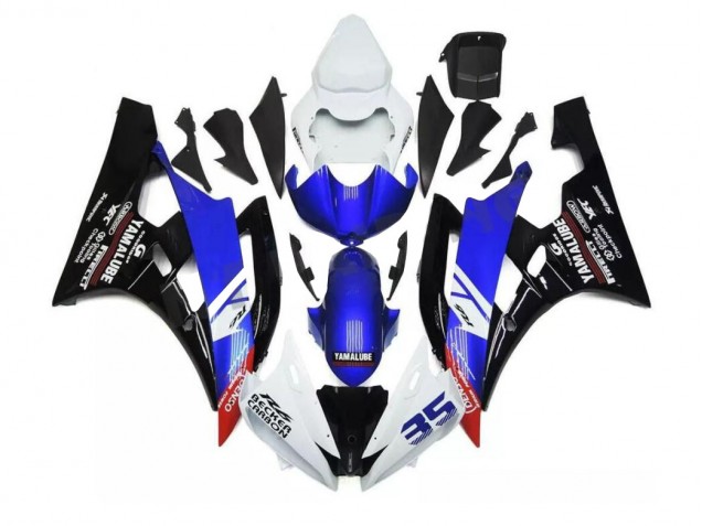 Großhandel R6 2006-2007 Motorrad Verkleidung - Blau Weiß Großhandel R6 2006-2007 Motorrad Verkleidung - Blau Weiß