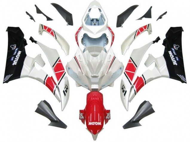 Großhandel R6 2006-2007 Motorrad Verkleidungen - Weiß Rot Schwarz Großhandel R6 2006-2007 Motorrad Verkleidungen - Weiß Rot Schwarz