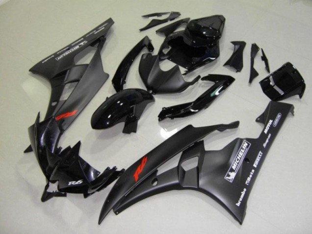 Großhandel R6 2006-2007 Motorrad Verkleidung & Plastik - Schwarz Großhandel R6 2006-2007 Motorrad Verkleidung & Plastik - Schwarz