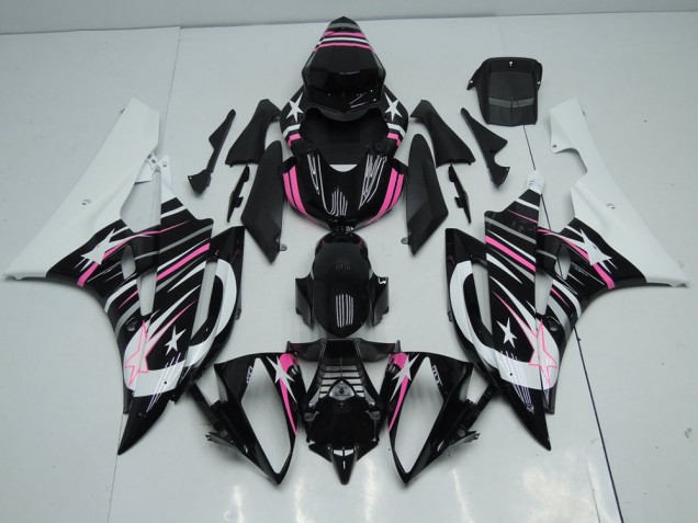 Großhandel R6 2006-2007 Motorrad Verkleidungen - Rosa Stern Großhandel R6 2006-2007 Motorrad Verkleidungen - Rosa Stern