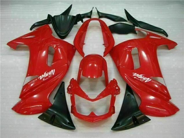 Großhandel EX650 2006-2008 Motorrad Verkleidungen - Glänzend Rot Großhandel EX650 2006-2008 Motorrad Verkleidungen - Glänzend Rot