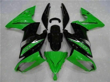 Großhandel EX650 2006-2008 Motorrad Verkleidung - Grün Schwarz