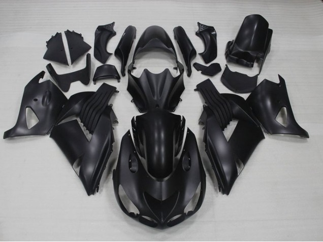 Großhandel ZX14R ZZR 1400 2006-2011 Motorrad Verkleidung - Matt Schwarz Großhandel ZX14R ZZR 1400 2006-2011 Motorrad Verkleidung - Matt Schwarz