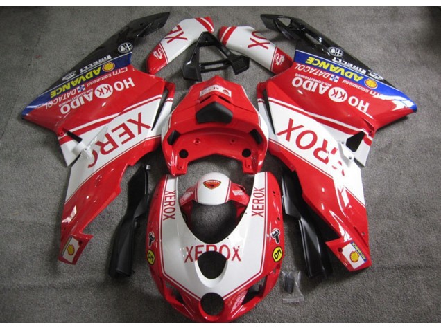 Großhandel Ducati 749 2005-2006 Motorrad Verkleidungen - Rot Weiß Xerox Großhandel Ducati 749 2005-2006 Motorrad Verkleidungen - Rot Weiß Xerox