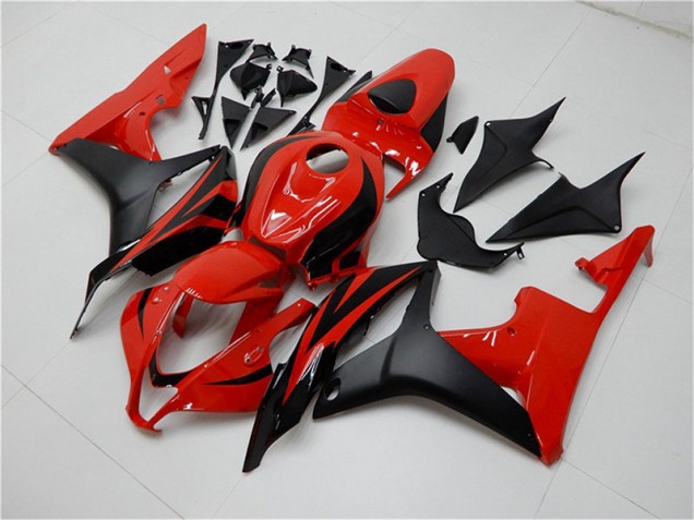 Großhandel CBR 600 RR 2007-2008 Motorrad Vollverkleidung - Schwarz Rot