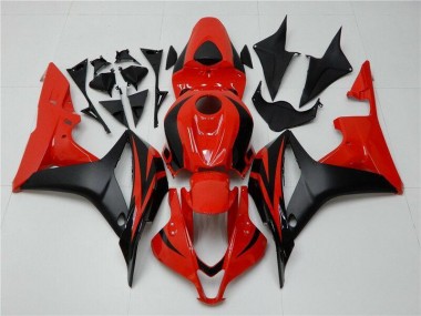 Großhandel CBR 600 RR 2007-2008 Motorrad Vollverkleidung - Schwarz Rot