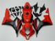 Großhandel CBR 600 RR 2007-2008 Motorrad Vollverkleidung - Schwarz Rot