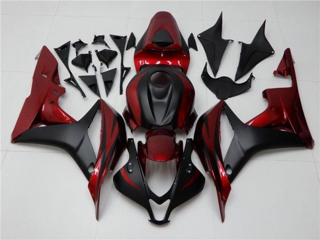 Großhandel CBR 600 RR 2007-2008 Motorrad Verkleidungen - Rot Schwarz Großhandel CBR 600 RR 2007-2008 Motorrad Verkleidungen - Rot Schwarz