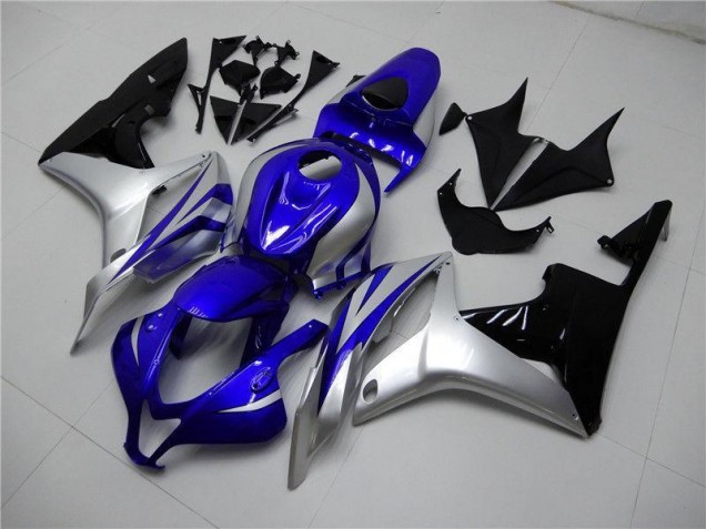 Großhandel CBR 600 RR 2007-2008 Motorrad Verkleidungen - Blau Silber Schwarz