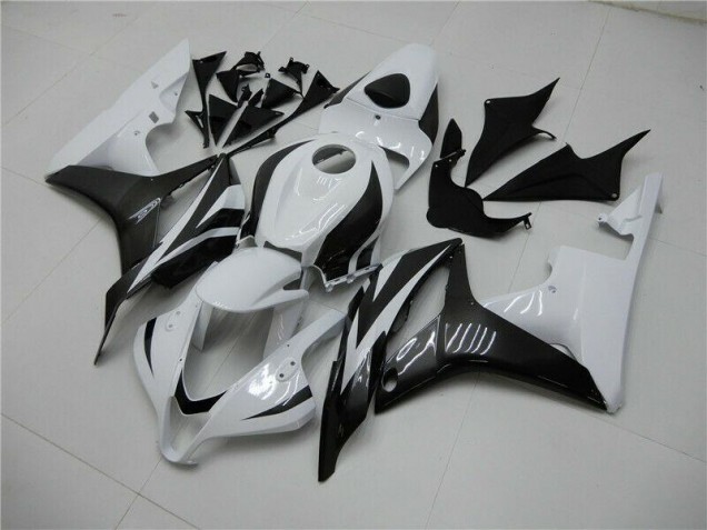 Großhandel CBR 600 RR 2007-2008 Motorrad Verkleidungen - Weiß Schwarz Großhandel CBR 600 RR 2007-2008 Motorrad Verkleidungen - Weiß Schwarz