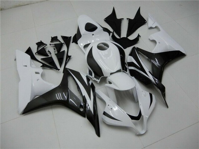 Großhandel CBR 600 RR 2007-2008 Motorrad Verkleidungen - Weiß Schwarz Großhandel CBR 600 RR 2007-2008 Motorrad Verkleidungen - Weiß Schwarz