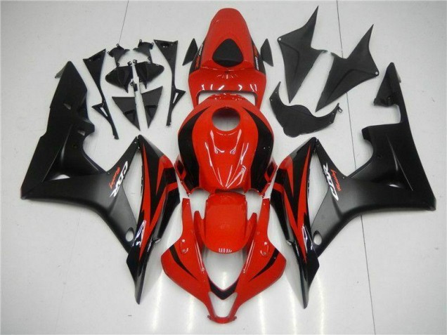 Großhandel CBR 600 RR 2007-2008 Motorrad Verkleidungen Komplett Sets - Schwarz Rot Großhandel CBR 600 RR 2007-2008 Motorrad Verkleidungen Komplett Sets - Schwarz Rot