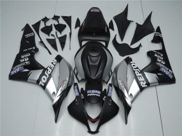Großhandel CBR 600 RR 2007-2008 Motorrad Verkleidungen - Silber Repsol Schwarz Großhandel CBR 600 RR 2007-2008 Motorrad Verkleidungen - Silber Repsol Schwarz