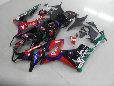 Großhandel CBR 600 RR 2007-2008 Motorrad Verkleidungen - Schwarz Rot Pata